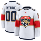 Choea Custom F.Panthers White Away Premium Jerseys