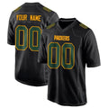 Choea Custom GB.Packers Black Fashion Game Stitched Jerseys