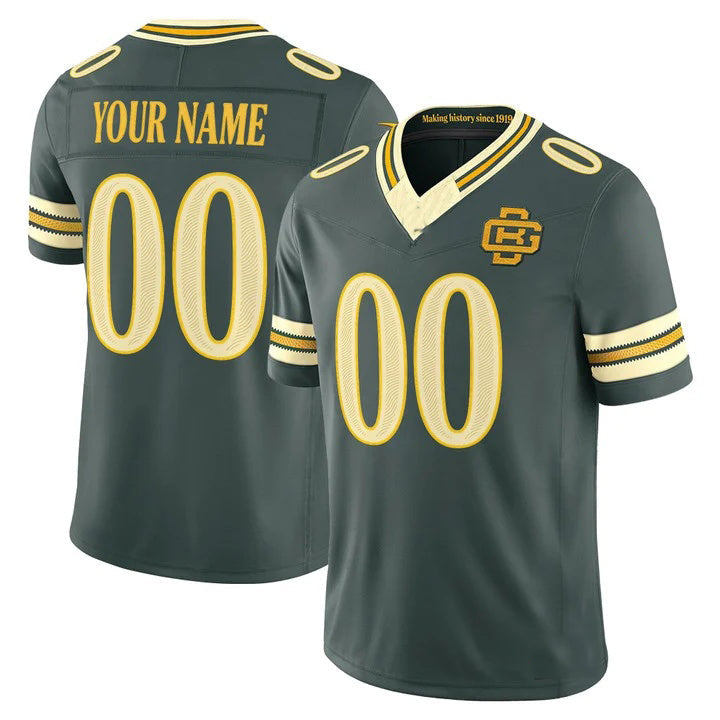 Choea Custom GB.Packers Green 2026 Rivalries Vapor Limited Jersey - All Stitched