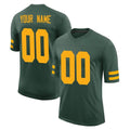 Choea Custom GB.Packers Green Alternate Vapor Home Game Any Name & Numbers Stitched Jerseys