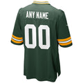 Choea Custom GB.Packers Green Home Game Stitched Jerseys