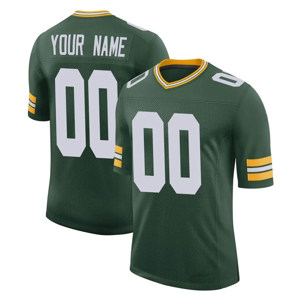 Choea Custom GB.Packers Green Limited Classic Home Game Any Name & Numbers Stitched Jerseys