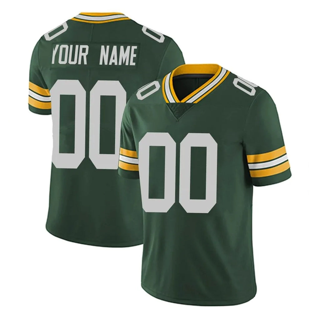 Choea Custom GB.Packers Green Vapor Untouchable Limited Home Game Any Name & Numbers Stitched Jerseys