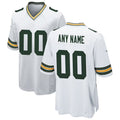 Choea Custom GB.Packers White Home Game Stitched Jerseys