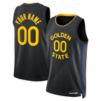Choea Custom G.State Warriors Black 2024-25 Swingman Jerseys - Statement Edition