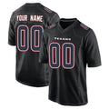 Choea Custom H.Texans Black Fashion Home Game Any Name & Numbers Stitched Jerseys