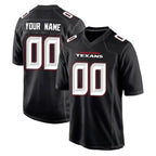 Choea Custom H.Texans Carbon Black Fashion Home Game Any Name & Numbers Stitched Jerseys