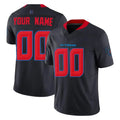 Choea Custom H.Texans Navy Limited 2nd Alternate Vapor F.U.S.E. Home Game Any Name & Numbers Stitched Jerseys