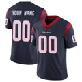 Choea Custom H.Texans Navy Limited Vapor Untouchable Home Game Any Name & Numbers Stitched Jerseys
