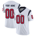 Choea Custom H.Texans White Limited Vapor Untouchable Home Game Any Name & Numbers Stitched Jerseys