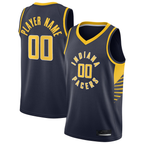Choea Custom I.Pacers Navy 202021 Swingman Jerseys - Icon Edition