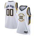 Choea Custom I.Pacers White Swingman Jerseys - Association Edition