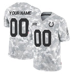 Choea Custom IN.Colts Arctic Camo Salute To Service Limited Game Any Name & Numbers Stitched Jerseys