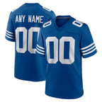 Choea Custom IN.Colts Royal Limited Home Game Any Name & Numbers Stitched Jerseys