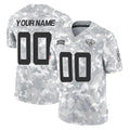 Choea Custom J.Jaguars Arctic Camo Salute To Service Limited Game Any Name & Numbers Stitched Jerseys