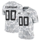 Choea Custom J.Jaguars Arctic Camo Salute To Service Limited Game Any Name & Numbers Stitched Jerseys