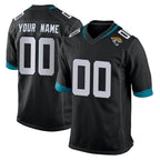 Choea Custom J.Jaguars Black Home Game Any Name & Numbers Stitched Jerseys
