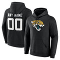 Choea Custom J.Jaguars Black Pullover Hoodies Limited Any Name & Numbers Stitched Jerseys