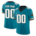 Choea Custom J.Jaguars Teal Prowler Throwback Vapor F.U.S.E. Limited Home Game Any Name & Numbers Stitched Jerseys