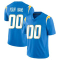 Choea Custom LA.Chargers Blue Limited Vapor Untouchable Home Game Any Name & Numbers Stitched Jerseys