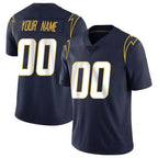 Choea Custom LA.Chargers Navy Limited Vapor Untouchable Home Game Any Name & Numbers Stitched Jerseys
