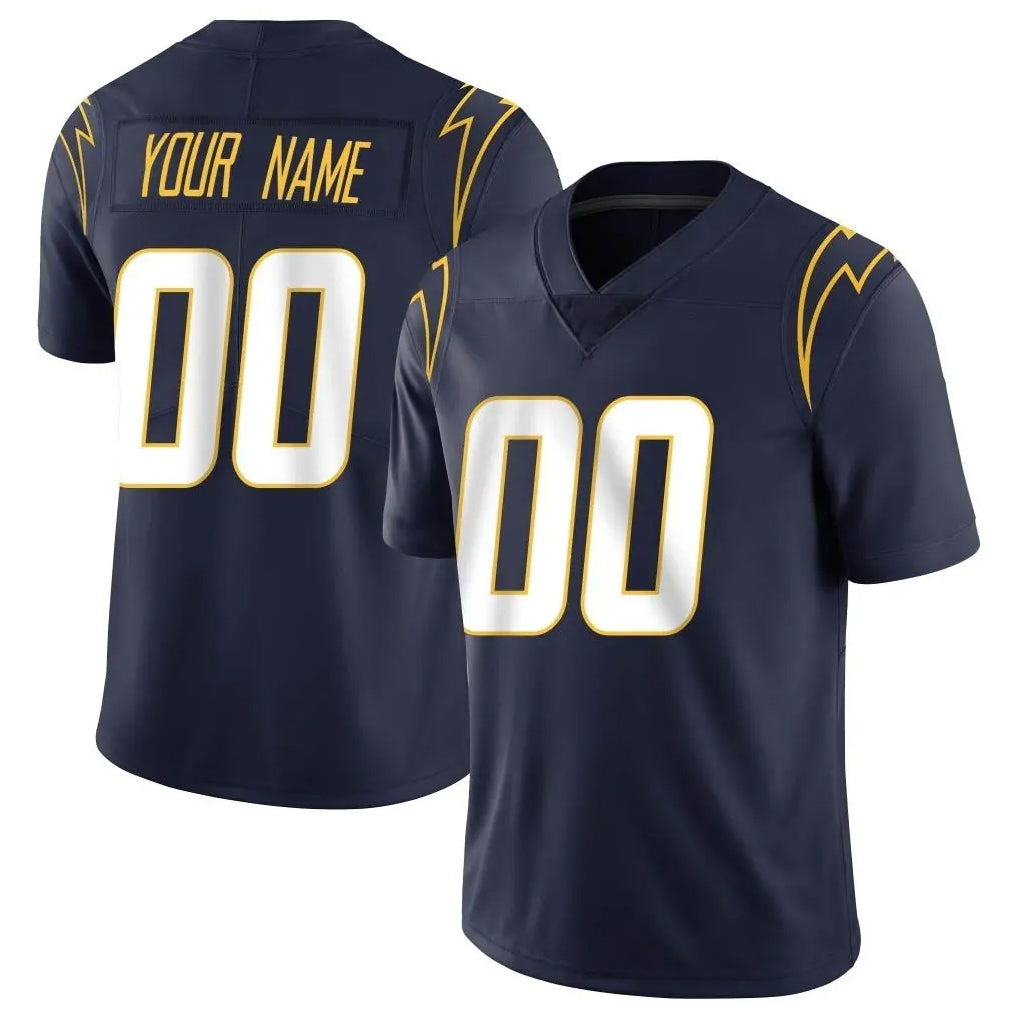 Choea Custom LA.Chargers Navy Limited Vapor Untouchable Home Game Any Name & Numbers Stitched Jerseys