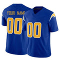 Choea Custom LA.Chargers Royal Limited Vapor F.U.S.E. Home Game Any Name & Numbers Stitched Jerseys