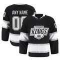 Choea Custom LA.Kings Black Home Authentic Pro Jerseys