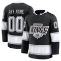 Choea Custom LA.Kings Black Home Premium Jerseys