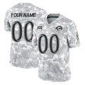 Choea Custom LA.Rams Arctic Camo Salute To Service Limited Game Any Name & Numbers Stitched Jerseys