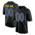 Choea Custom LA.Rams Black Fashion Limited Home Game Any Name & Numbers Stitched Jerseys