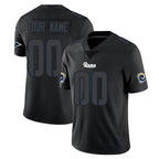 Choea Custom LA.Rams Black Impact Limited Home Game Any Name & Numbers Stitched Jerseys