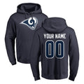 Choea Custom LA.Rams Navy Pullover Hoodie Limited Game Any Name & Numbers Stitched Jerseys