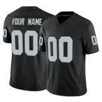 Choea Custom LV.Raiders Black Limited Vapor F.U.S.E. Home Game Any Name & Numbers Stitched Jerseys