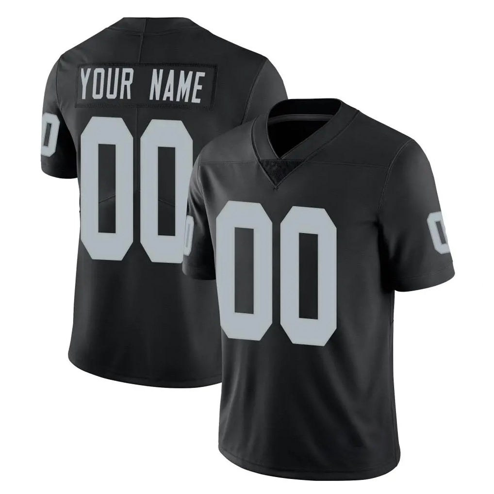 Choea Custom LV.Raiders Black Limited Vapor Untouchable Home Game Any Name & Numbers Stitched Jerseys