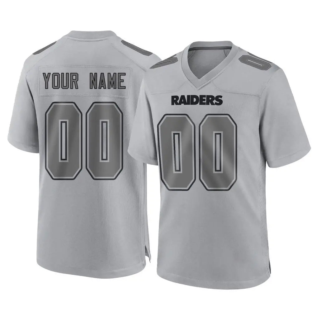 Choea Custom LV.Raiders Gray Atmosphere Fashion Limited Game Any Name & Numbers Stitched Jerseys
