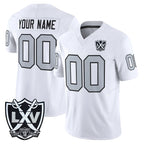 Choea Custom LV.Raiders White 2026 Vapor Limited Home Game Any Name & Numbers Stitched Jerseys