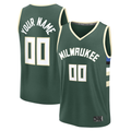 Choea Custom M.Bucks Green Fast Break Jerseys - Icon Edition