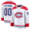 Choea Custom M.Canadiens White Away Premium Jerseys