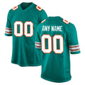 Choea Custom M.Dolphins Aqua Alternate Home Game Any Name & Numbers Stitched Jerseys
