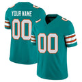 Choea Custom M.Dolphins Aqua Limited Alternate Vapor F.U.S.E. Home Game Any Name & Numbers Stitched Jerseys