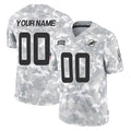 Choea Custom M.Dolphins Arctic Camo Salute To Service Limited Game Any Name & Numbers Stitched Jerseys