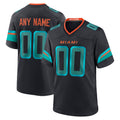 Choea Custom M.Dolphins Black Pitch Rivalries Collection Home Game Any Name & Numbers Stitched Jerseys