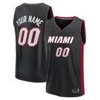 Choea Custom M.Heat Black Fast Break Jerseys - Icon Edition