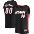 Choea Custom M.Heat Black Fast Break Replica Jerseys - Icon Edition