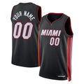 Choea Custom M.Heat Black Swingman Jerseys - Icon Edition