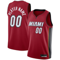 Choea Custom M.Heat Jordan Brand Red Swingman Jerseys - Statement Edition
