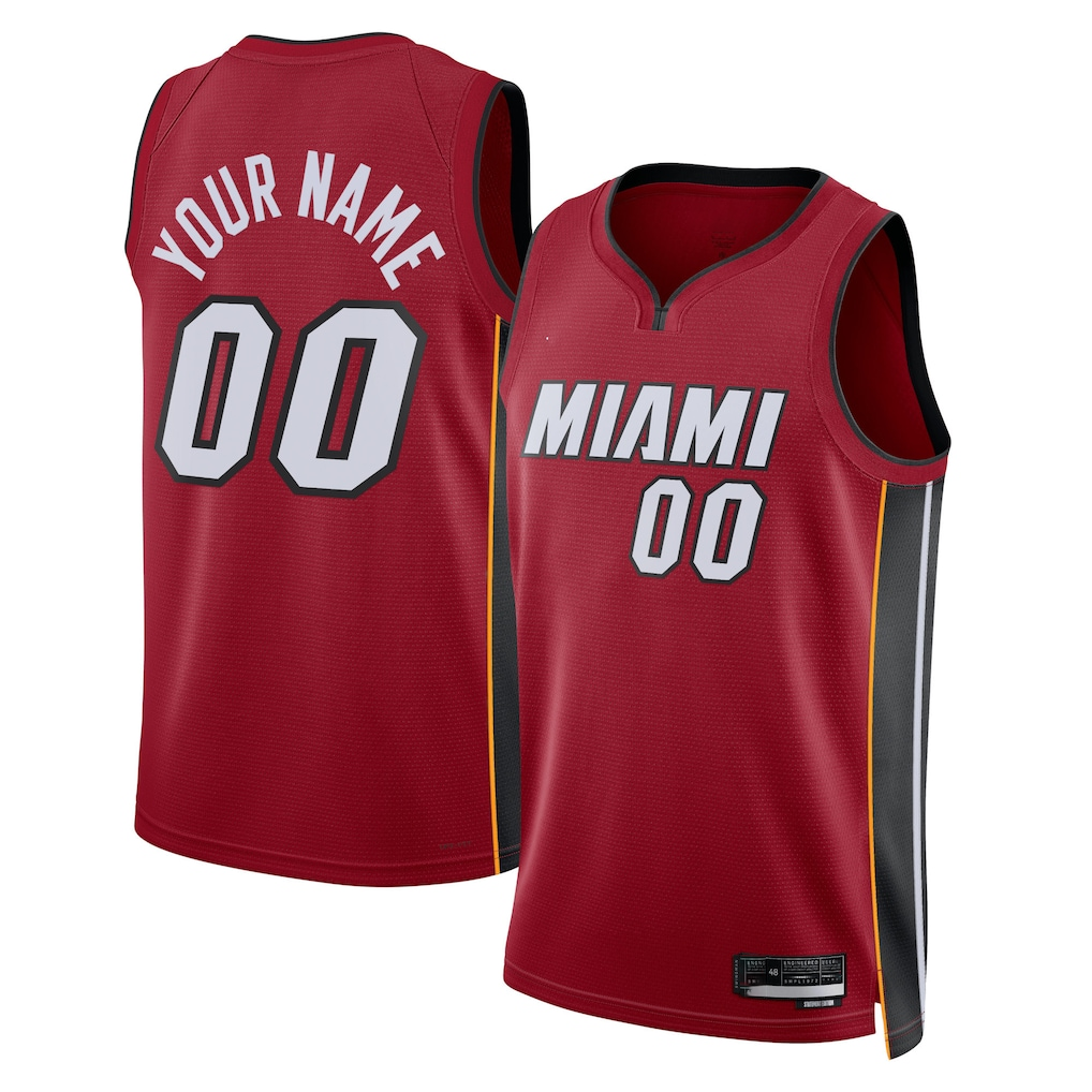 Choea Custom M.Heat Red 202223 Swingman Jerseys - Statement Edition