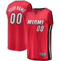 Choea Custom M.Heat Red Fast Break Jerseys - Statement Edition