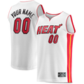 Choea Custom M.Heat White Fast Break Replica Jerseys - Association Edition